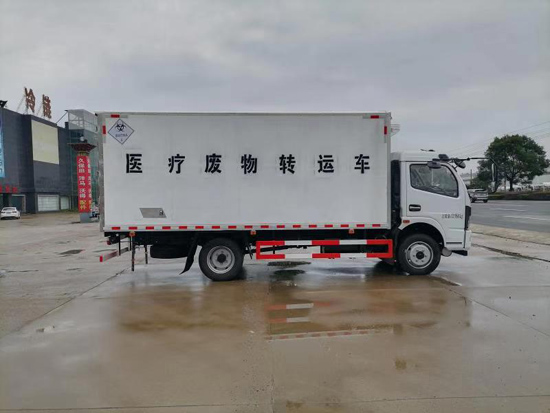 东风多利卡国六医疗废物转运车（黄牌）