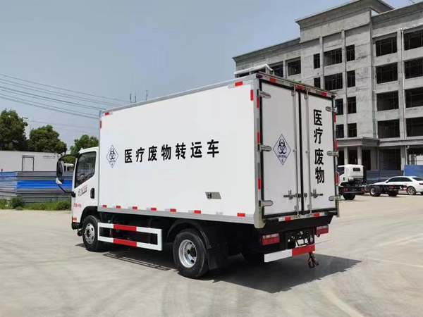 解放国六蓝牌医疗废物转运车