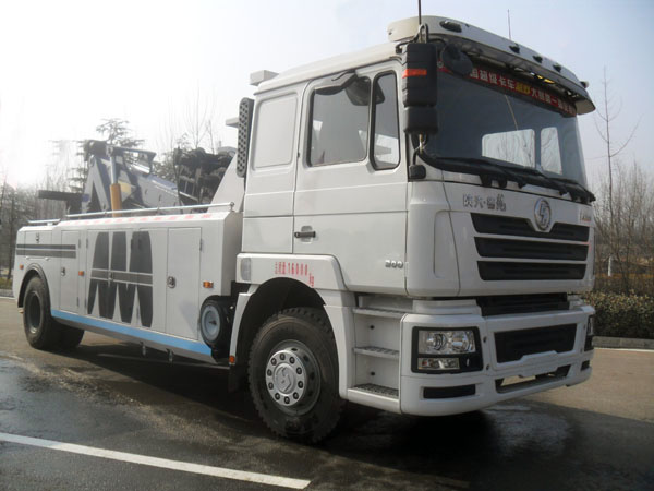 陕汽拖吊联体清障车