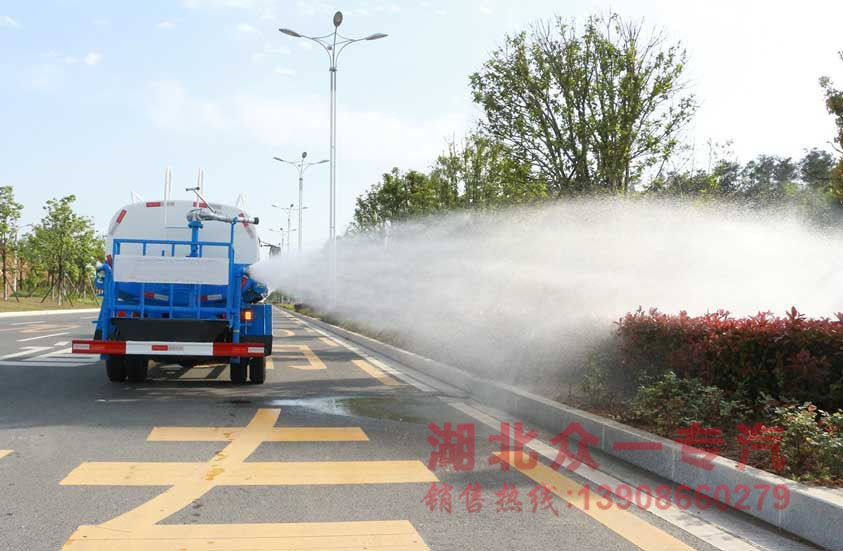 庆铃五十铃5吨洒水车