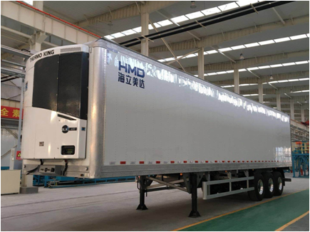 Full load refrigerated semi-trailer