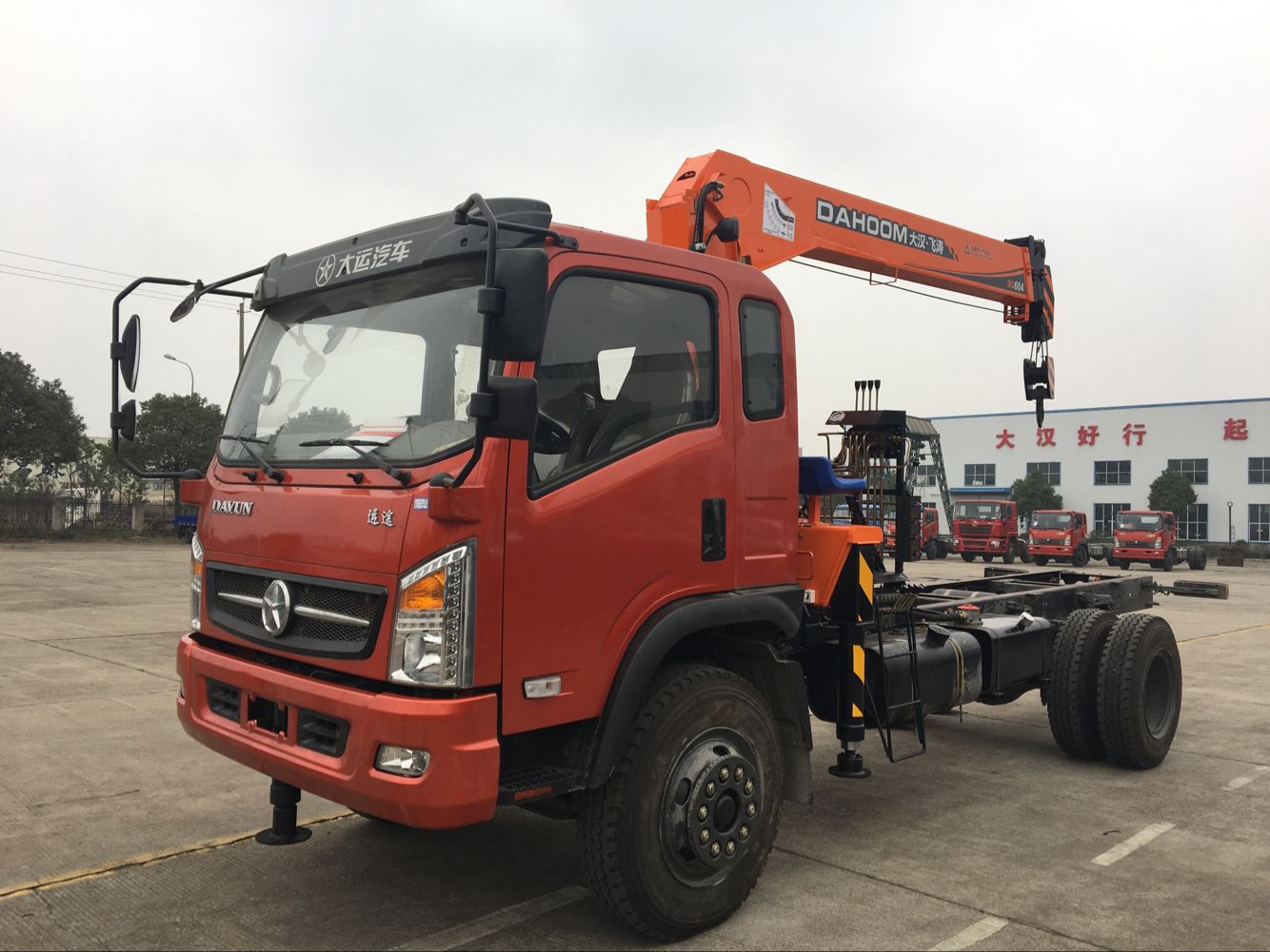 大运 随车起重运输车
