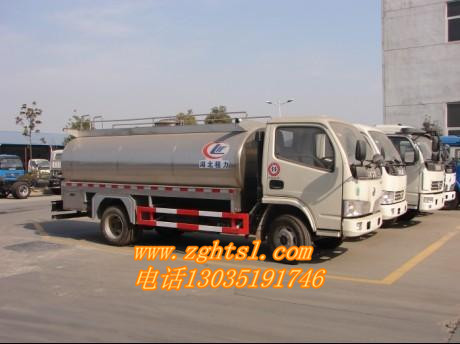 小多利卡5方鲜奶运输车|程力奶罐车