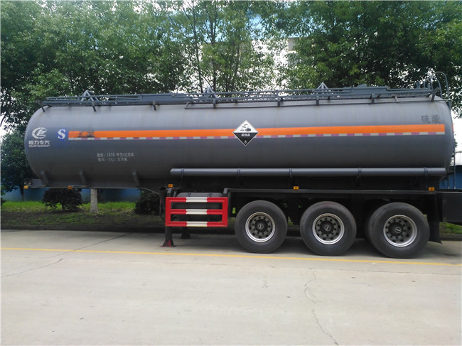 危险品半挂运输车|腐蚀型物品半挂运输车