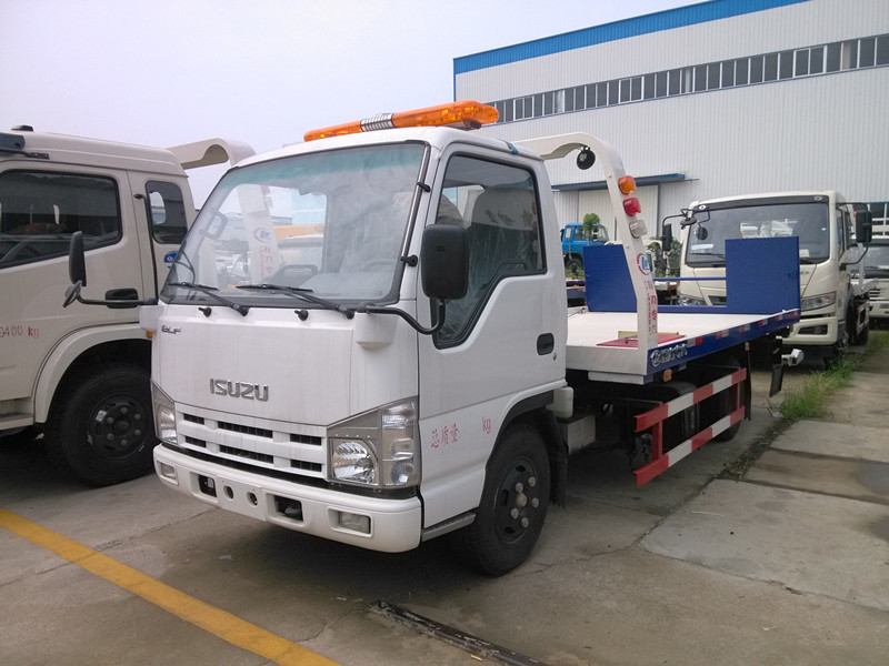 庆铃蓝牌救援车|五十铃蓝牌清障车