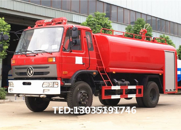 东风153消防洒水车|天锦10吨消防洒水车
