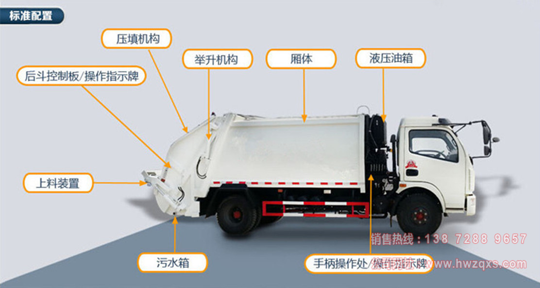 東風D9壓縮垃圾車（10）方