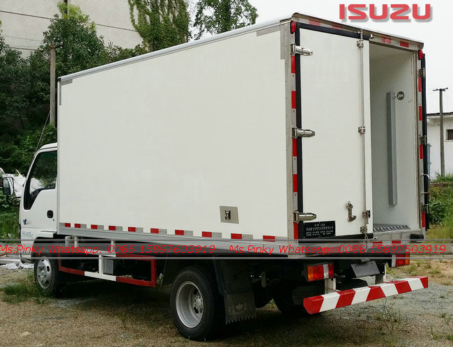 ISUZU 100P Refrigerator Truck 98HP Freezer Trucks 