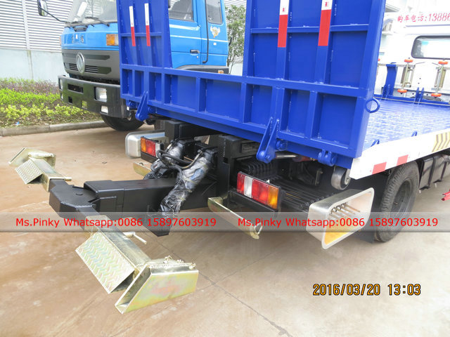 ISUZU Wrecker Truck ELF Flat Bed Towing Trucks 