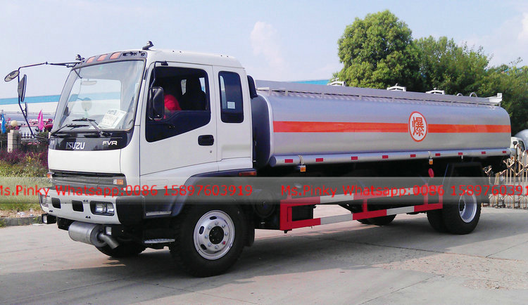 ISUZU Diesel Oil Truck FVR 240HP Fuel Tank Trucks 