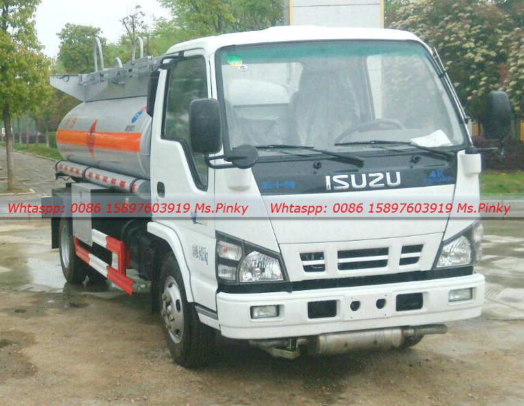 New Model Mini ISUZU Fuel Tanker 5000Liters with Fuel Transfer Pump and Mobile Refilling Dispenser