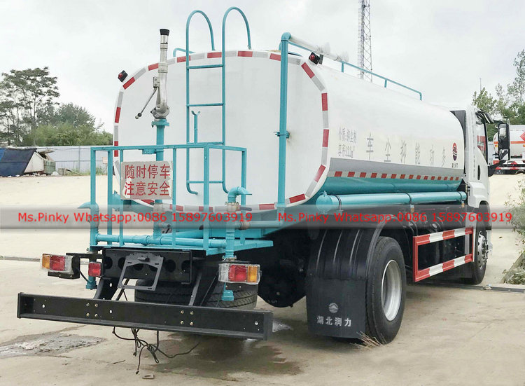 Philippines 350HP ISUZU GIGA 12Tons Water Bowser Water Sprinkler Truck