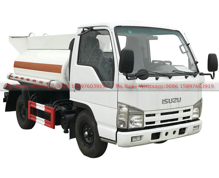 Mini Small ISUZU Truck ISUZU Fuel Oil Delivery Trucks 2500Liters