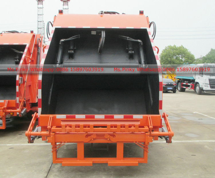 ISUZU FVR Compressor Garbage Truck 10000Liters Rear Loader Trucks