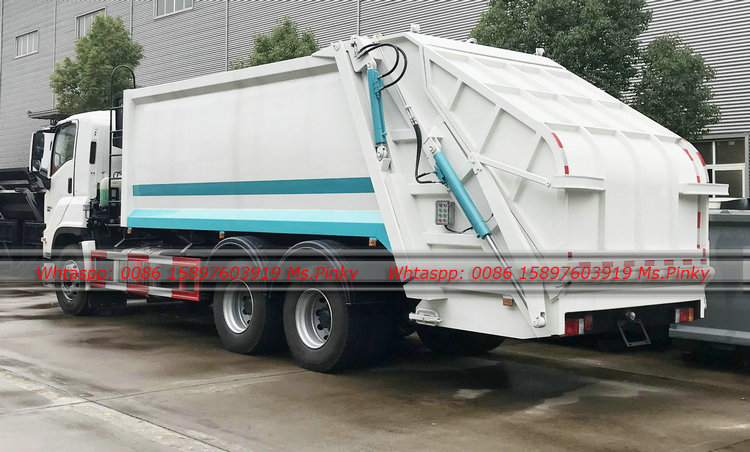 460HP ISUZU GIGA Garbage Compactor Truck For Refuse Collection, Packing, Transporting