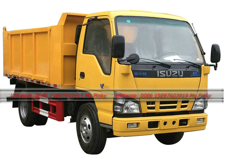 120HP ISUZU Mini Dumper Truck 4x2 Small Tipper Truck Export to Philippines 