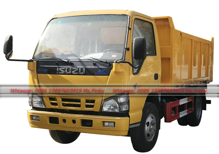 120HP ISUZU Mini Dumper Truck 4x2 Small Tipper Truck Export to Philippines 
