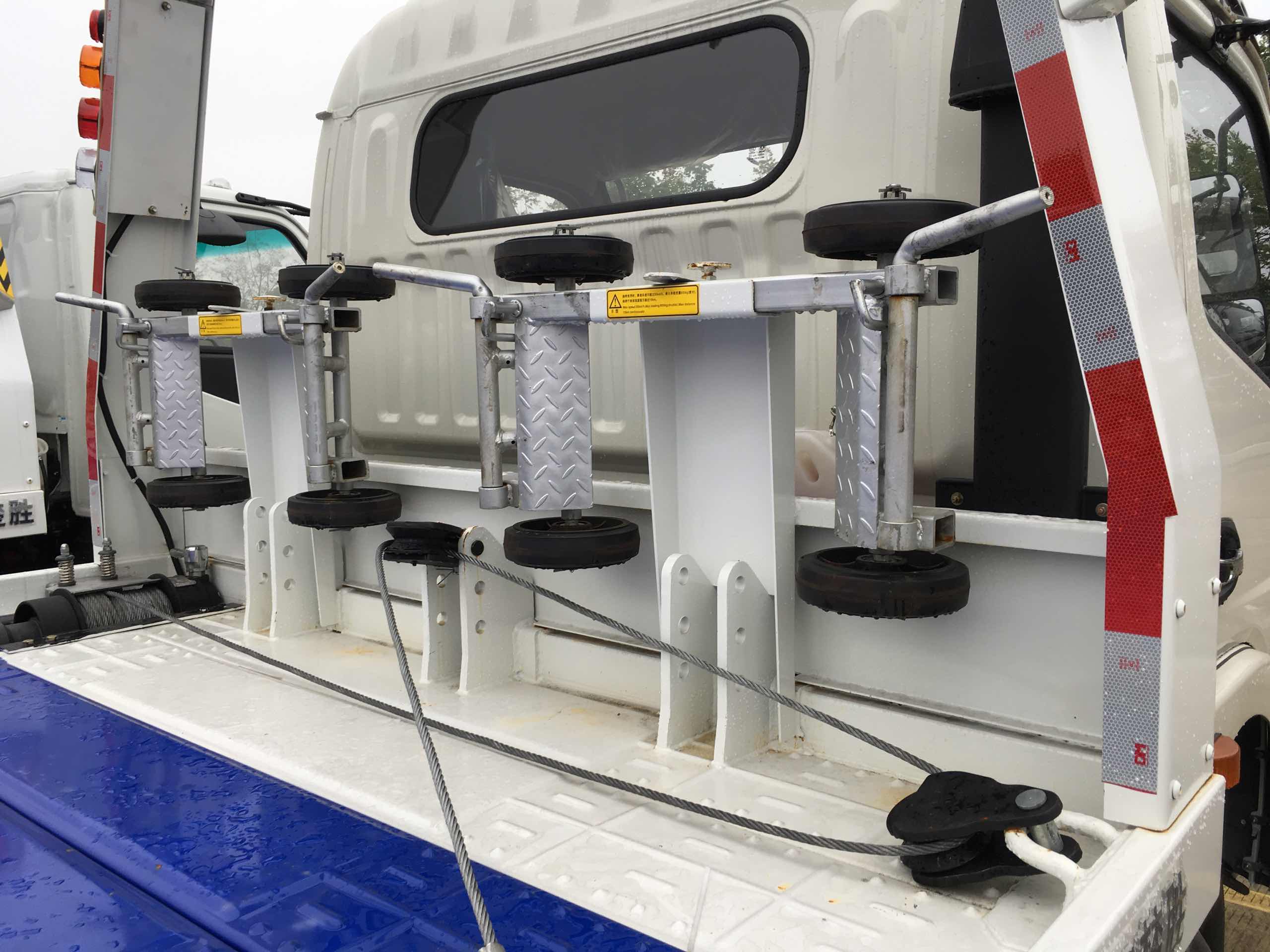 关于防止清障车消声器变色的问题