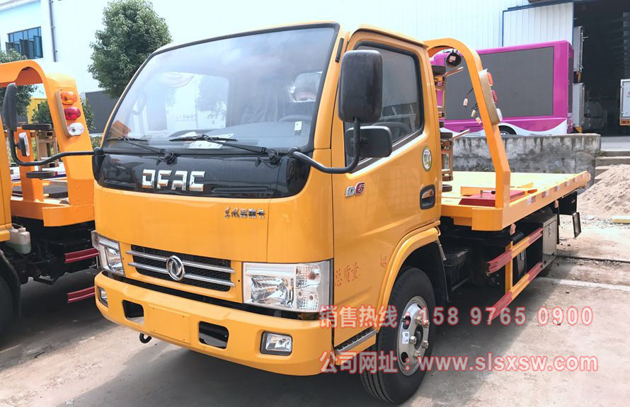 东风多利卡蓝牌清障车