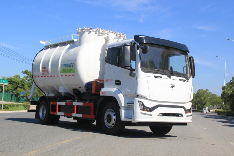吸引压送车