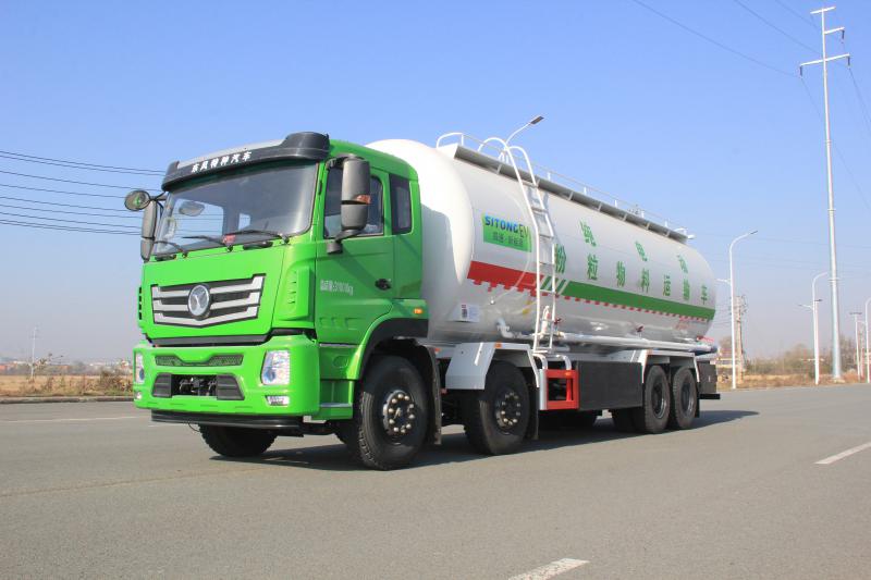 东特8X4纯电粉粒物料车