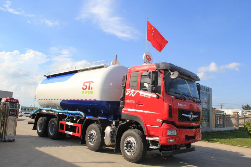 东风8X4粉粒物料车