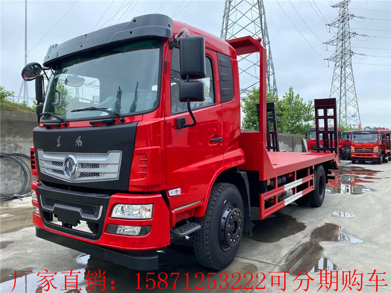 东风D17-H单桥平板运输车