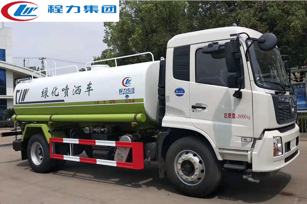 东风天锦11方洒水车
