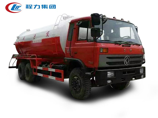东风15吨后八轮吸污车
