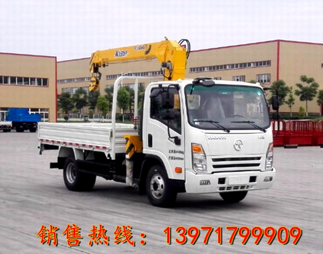 大运随车起重运输车(蓝牌)