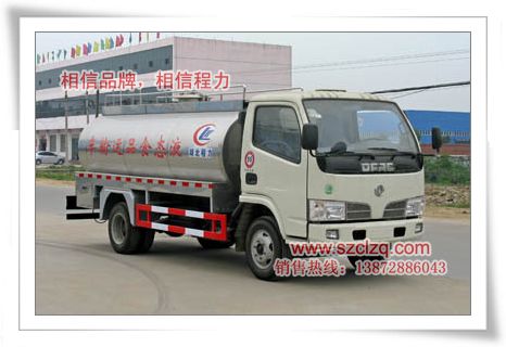 东风小多利卡液态食品运输车|奶制品运输保质车