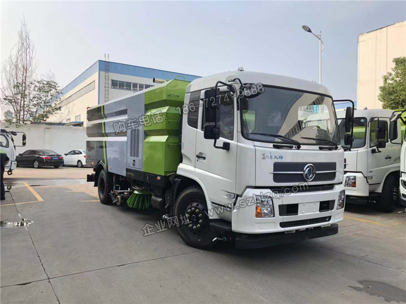 东风天锦洗扫车