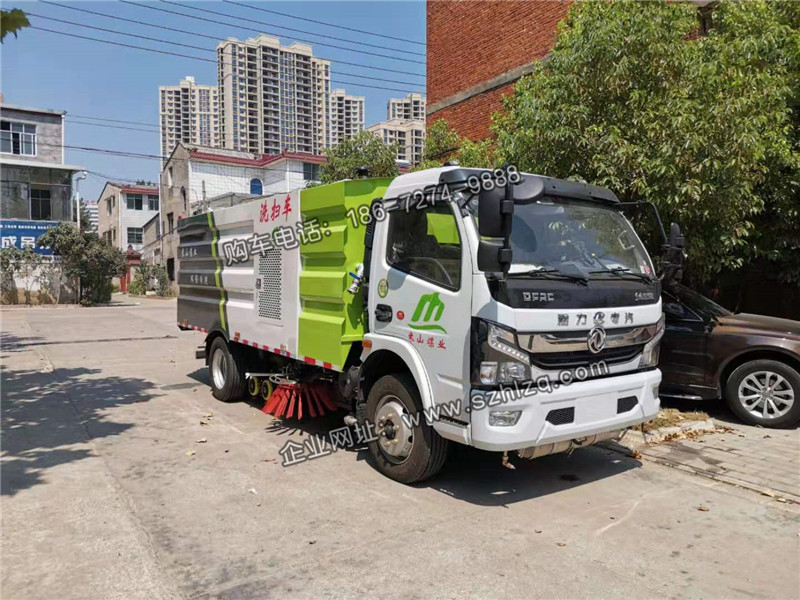 国六东风多利卡洗扫车