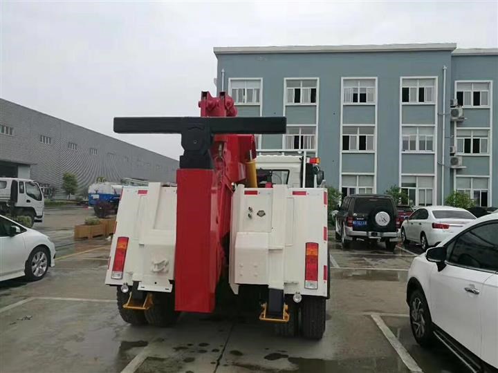 解放J6單橋拖吊連體清障車