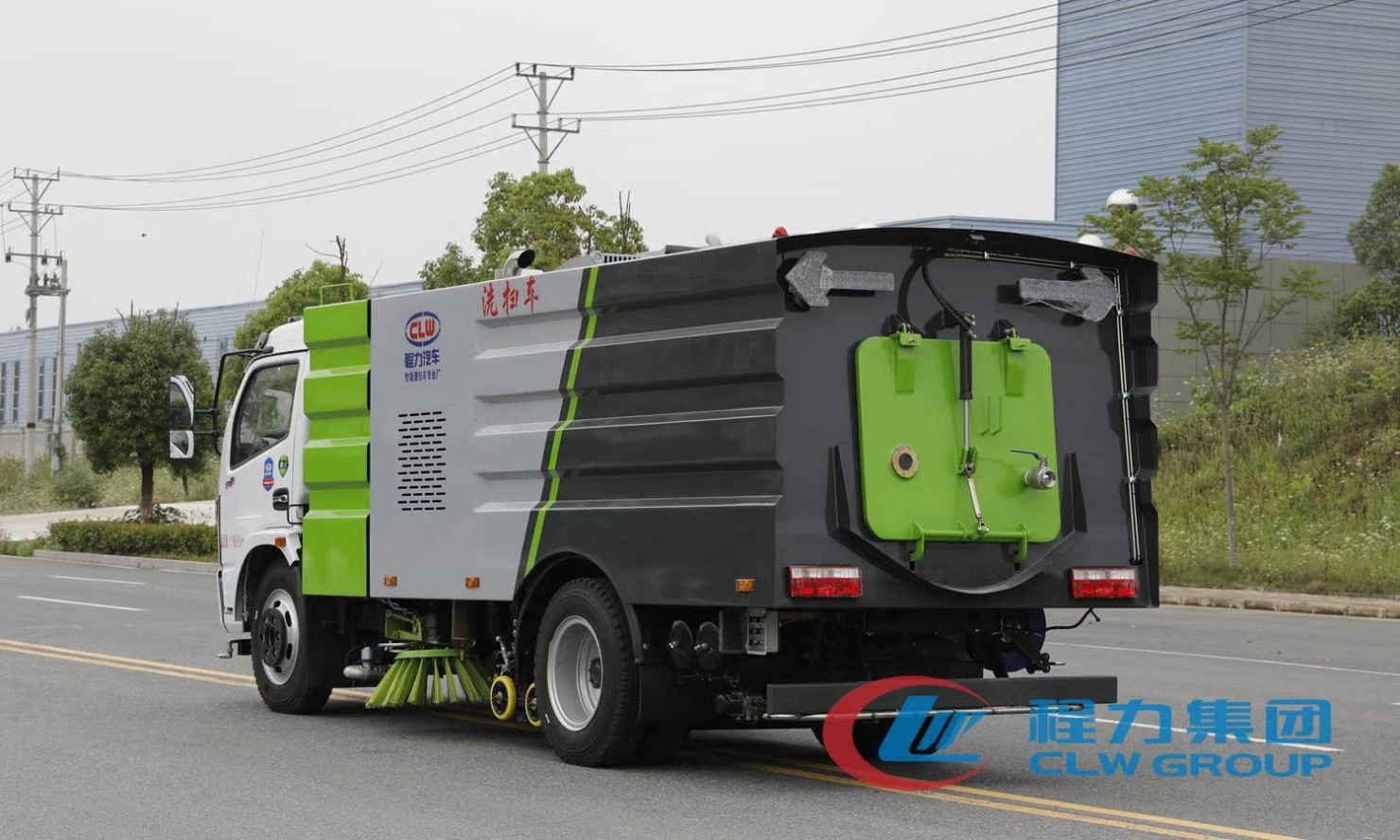 国六中型东风D7洗扫车