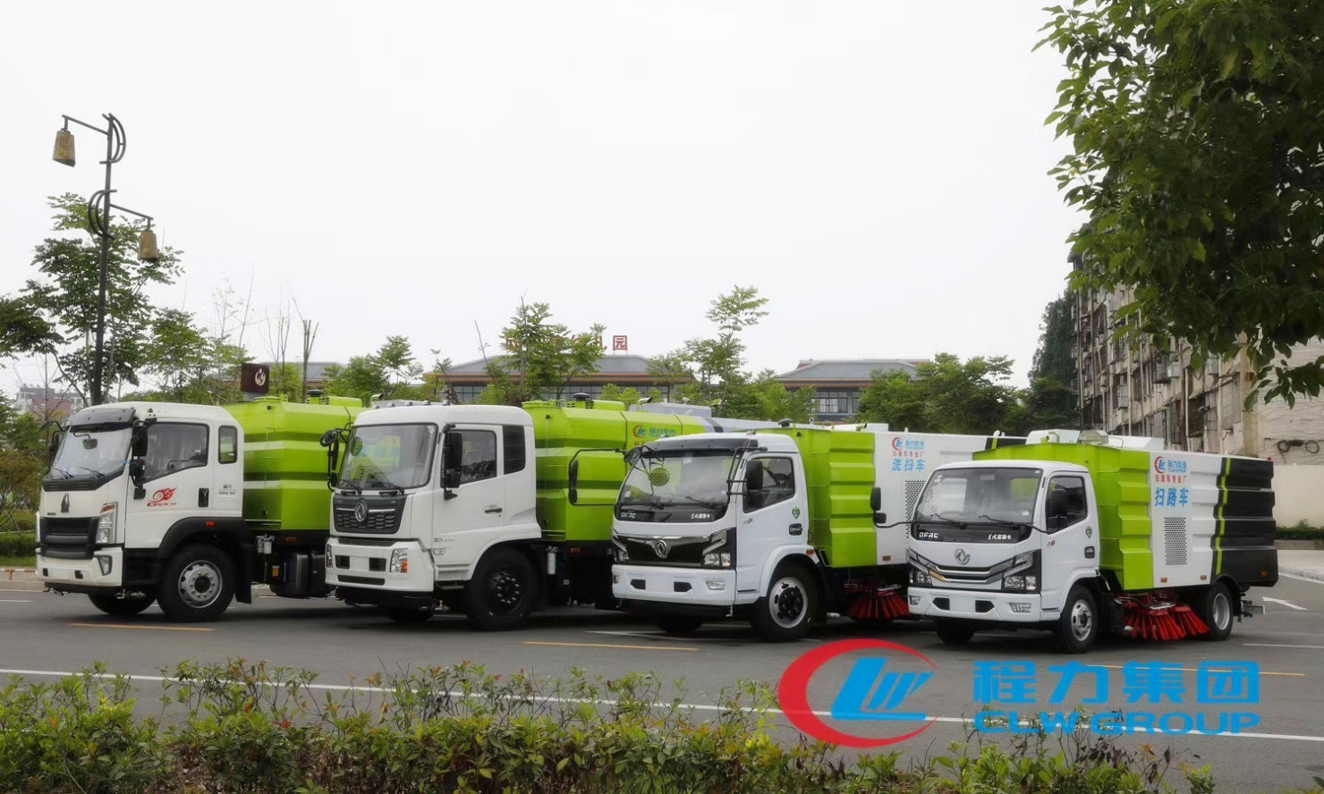 国六中型庆铃五十铃洗扫车