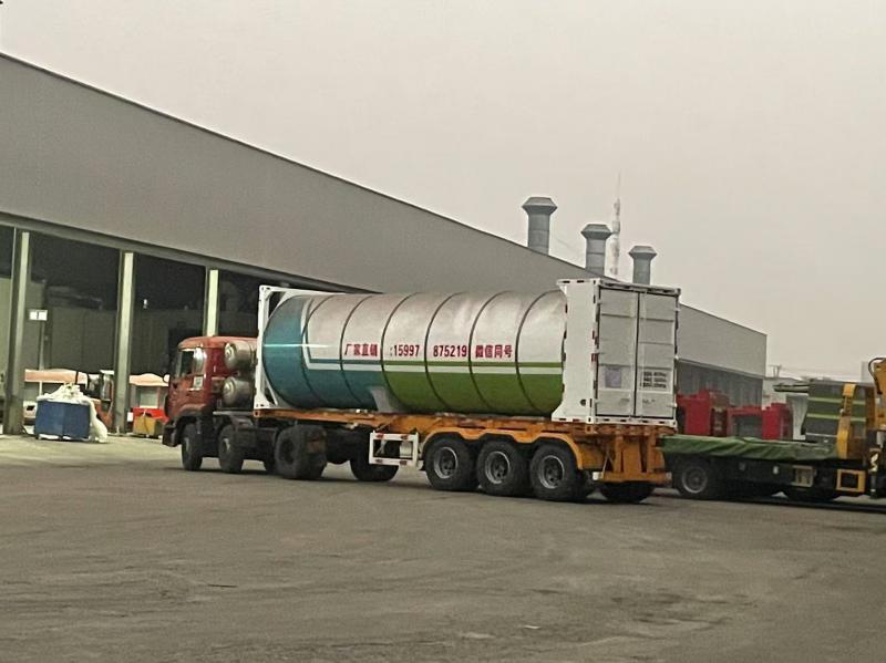 移动高温高压蒸汽运输车