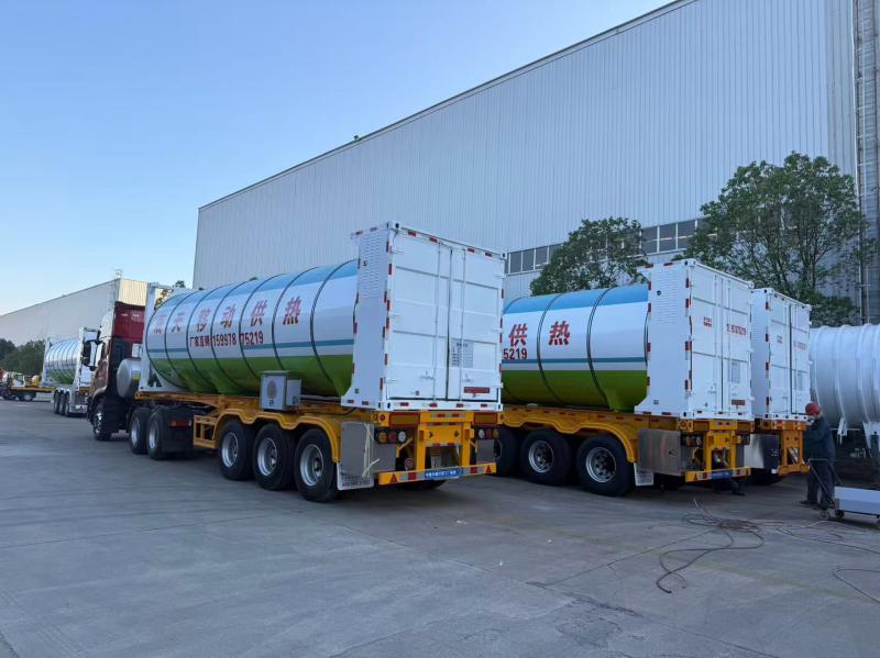 移动高温高压蒸汽运输罐车