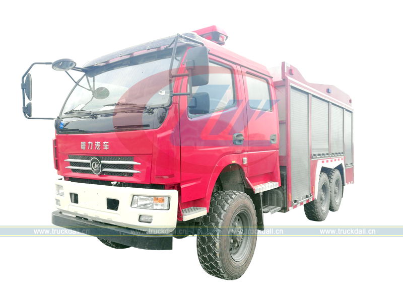 Fire Fighting Truck Dongfeng 6*6 4000L