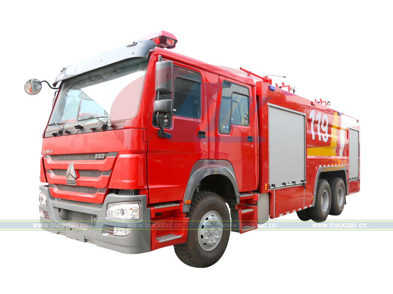 Fire Fighting Truck HOWO 12000L