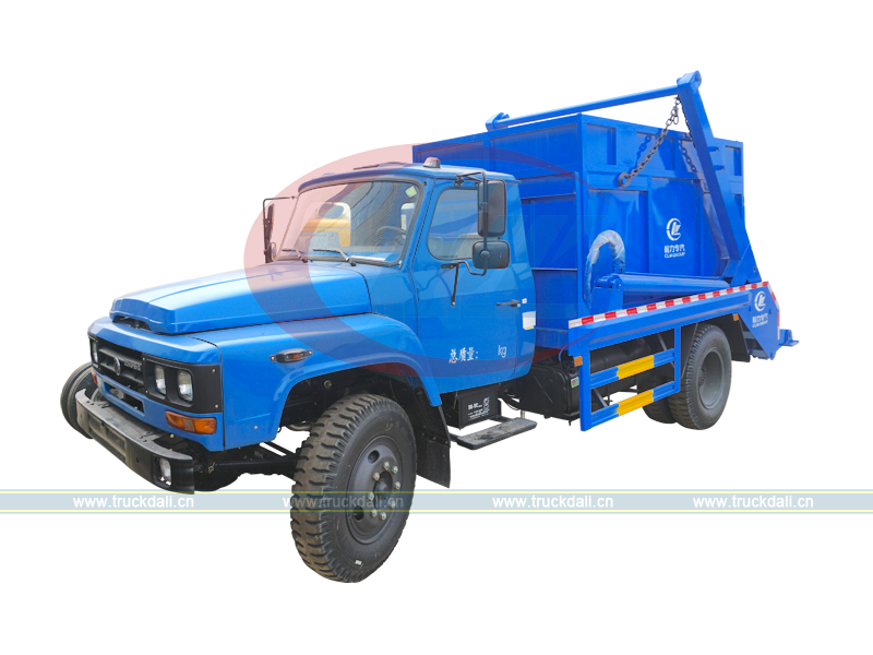 Swing Arm Garbage Truck 6cbm