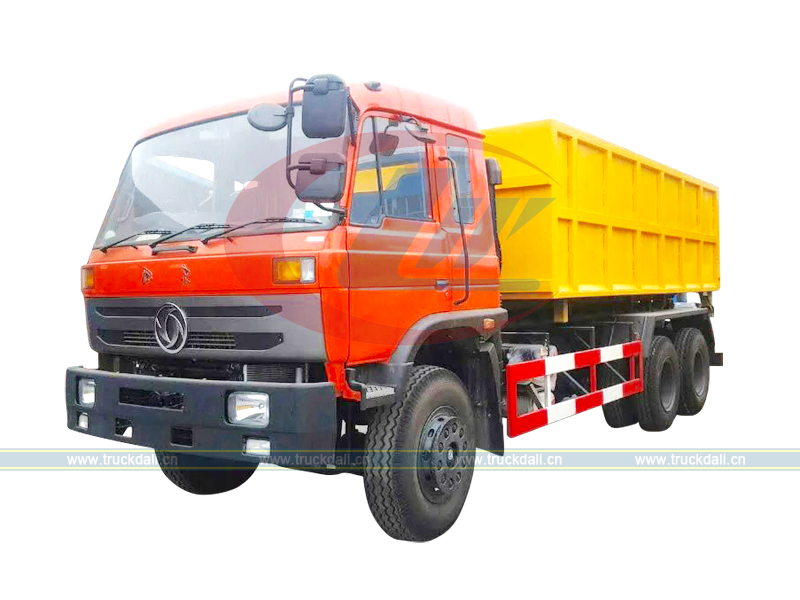 Hook loader Garbage Truck Dongfeng 14CBM
