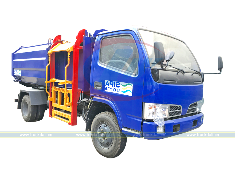 Side Load Garbage Truck 4cbm