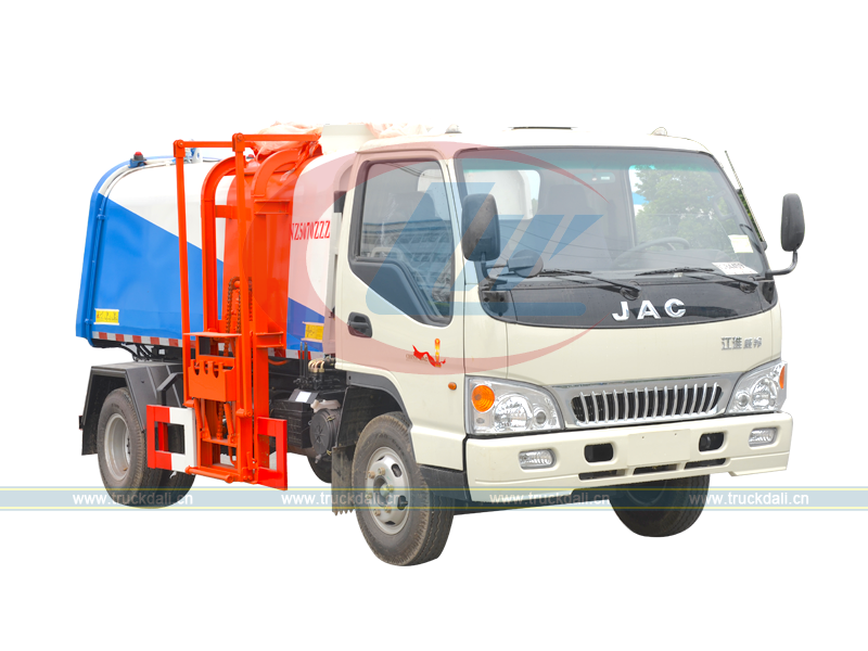 Side Load Garbage Truck JAC 5cbm
