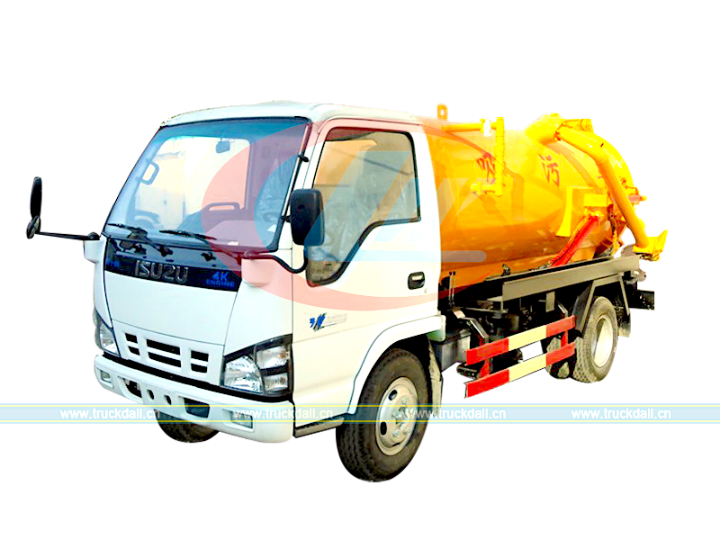 Sewage Suction Truck ISUZU 4m3