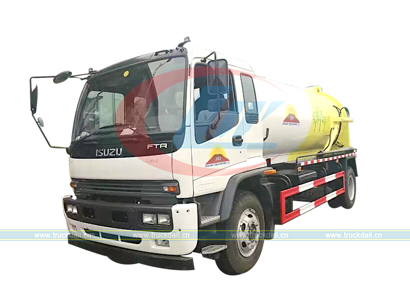 Sewage Suction Truck ISUZU 8m3