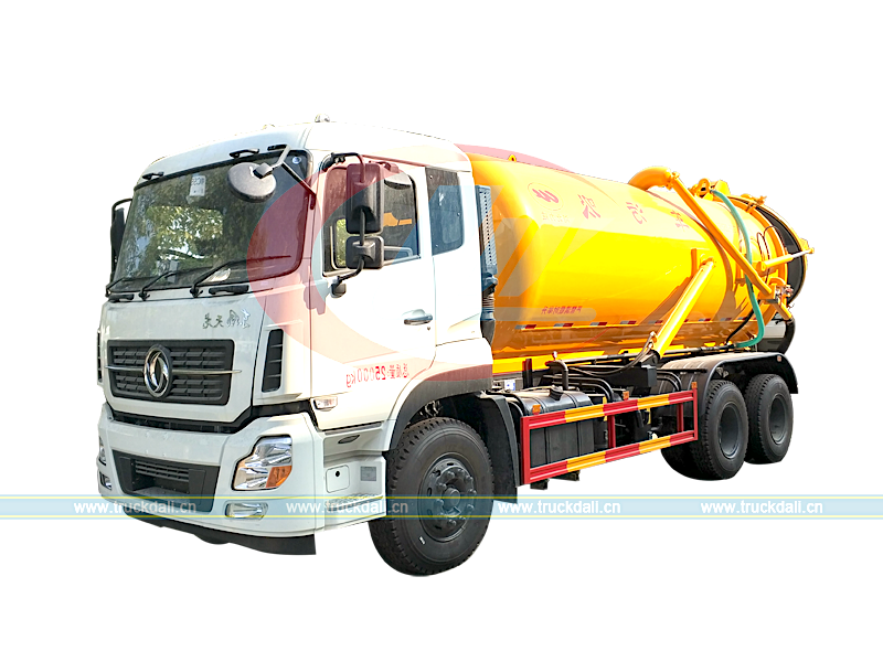 Sewage Suction Truck Dongfeng 16m3