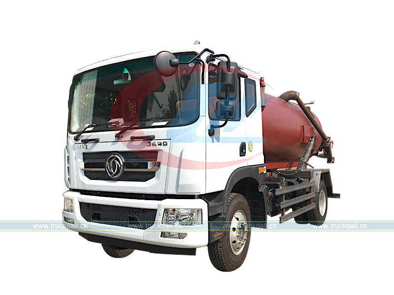 Sewage Suction Truck Dongfeng 10-12m3