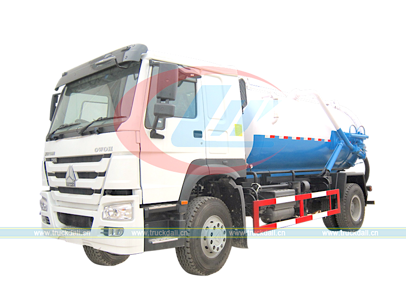 Sewage Suction Truck HOWO 8-10m3
