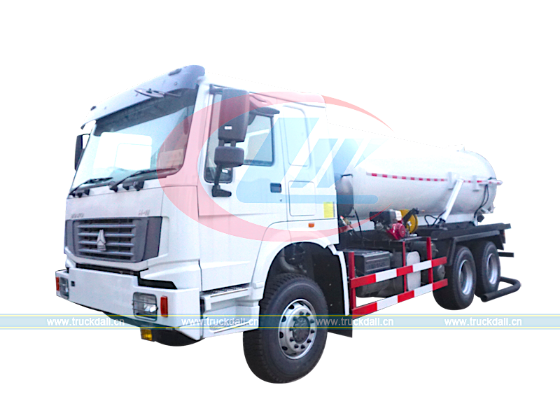 Sewage Suction Truck HOWO 16-18m3